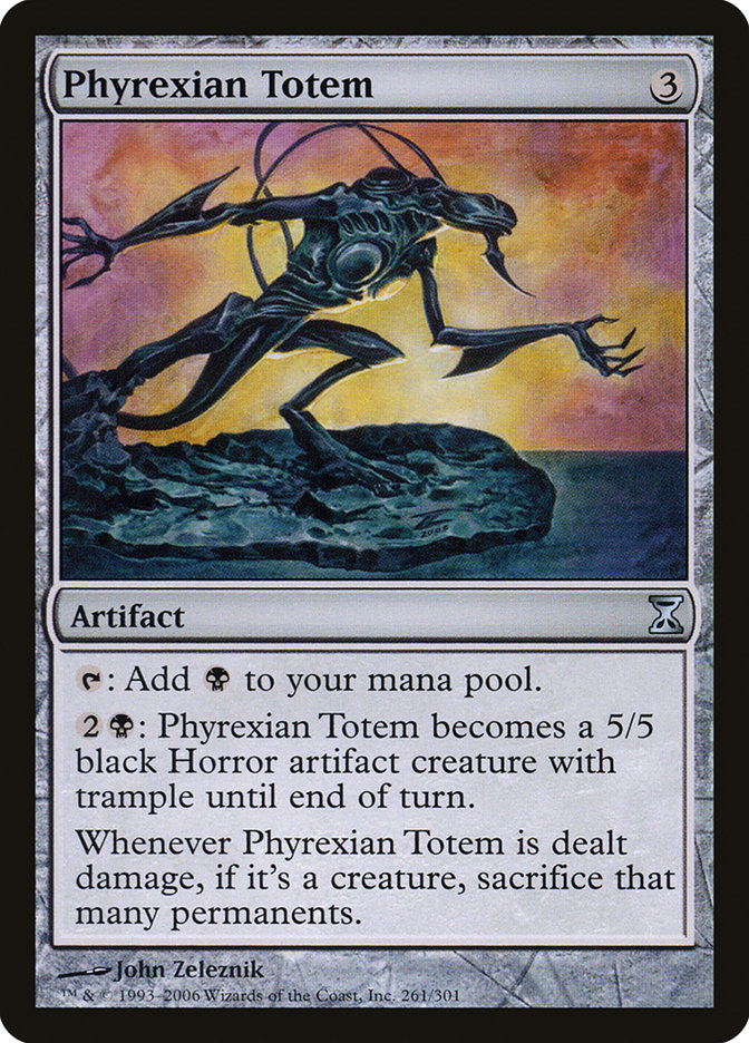 Phyrexian Totem by John Zeleznik #261