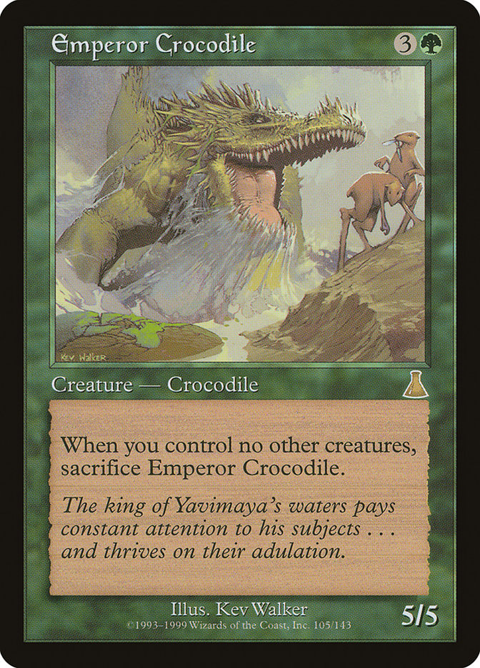 Emperor Crocodile by Kev Walker #105
