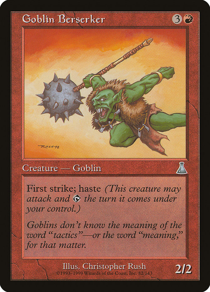 Goblin Berserker by Christopher Rush #82