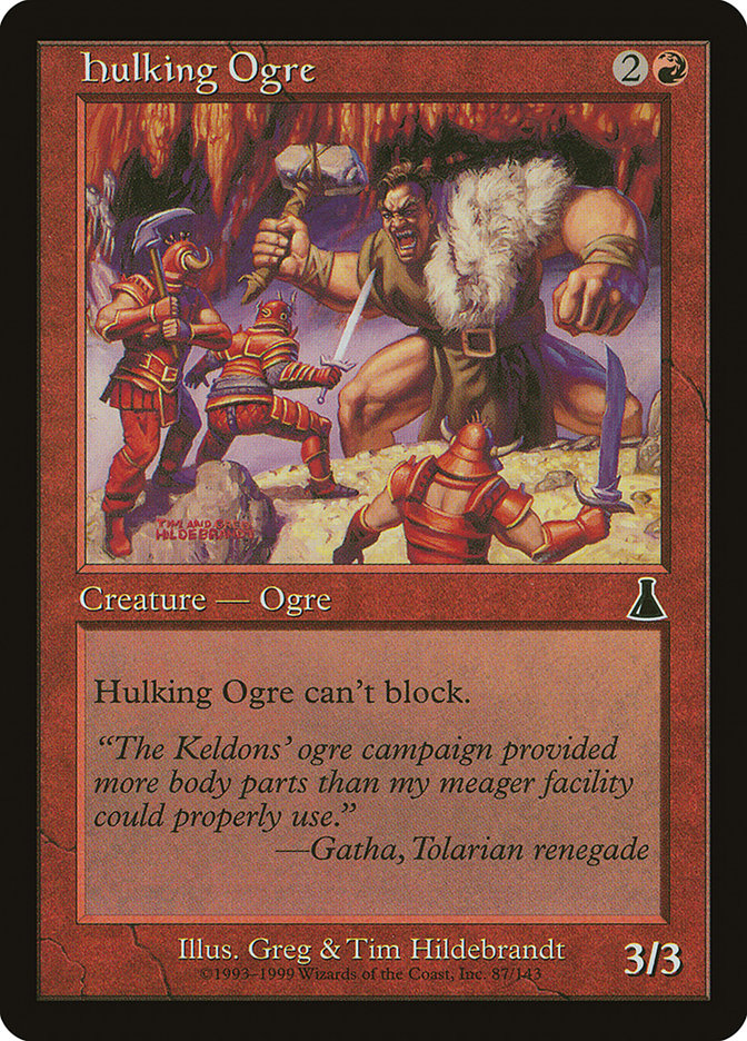 Hulking Ogre by Greg Hildebrandt & Tim Hildebrandt #87
