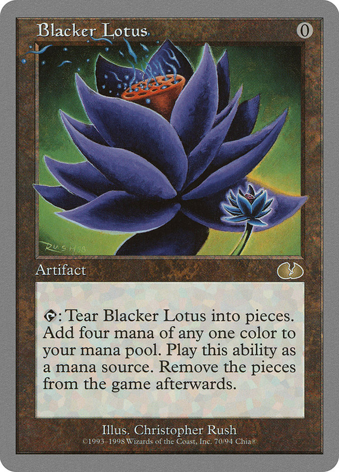 Blacker Lotus by Christopher Rush #70