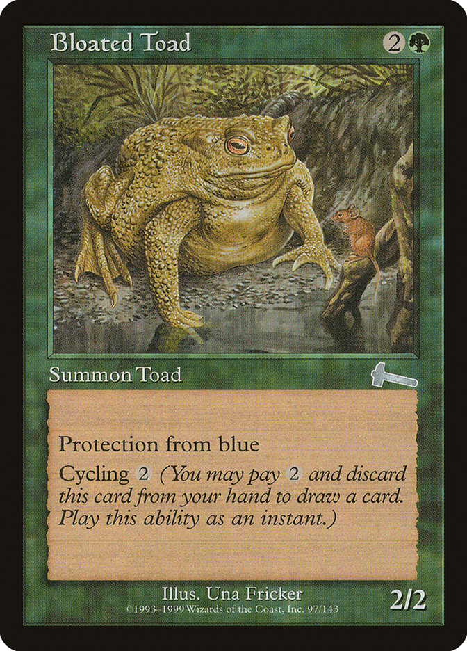 Bloated Toad by Una Fricker #97