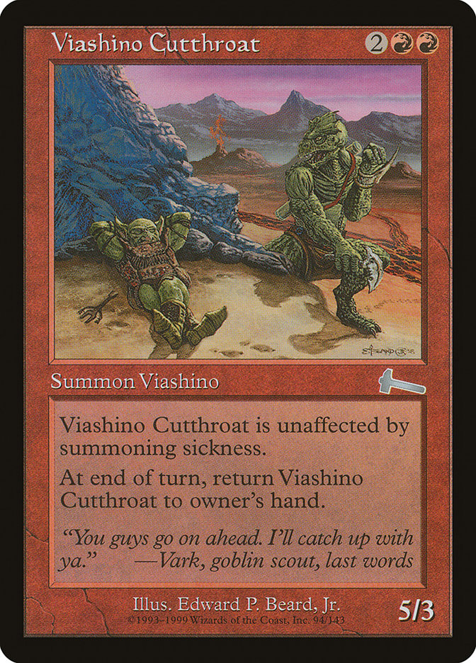 Viashino Cutthroat by Edward P. Beard, Jr. #94