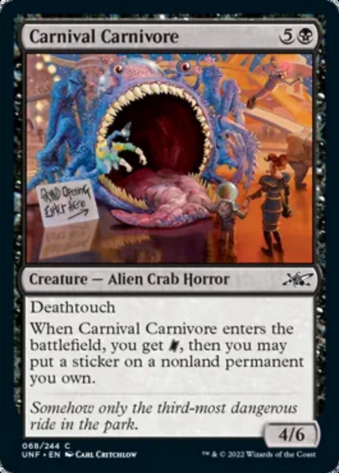 Carnival Carnivore by Carl Critchlow #68