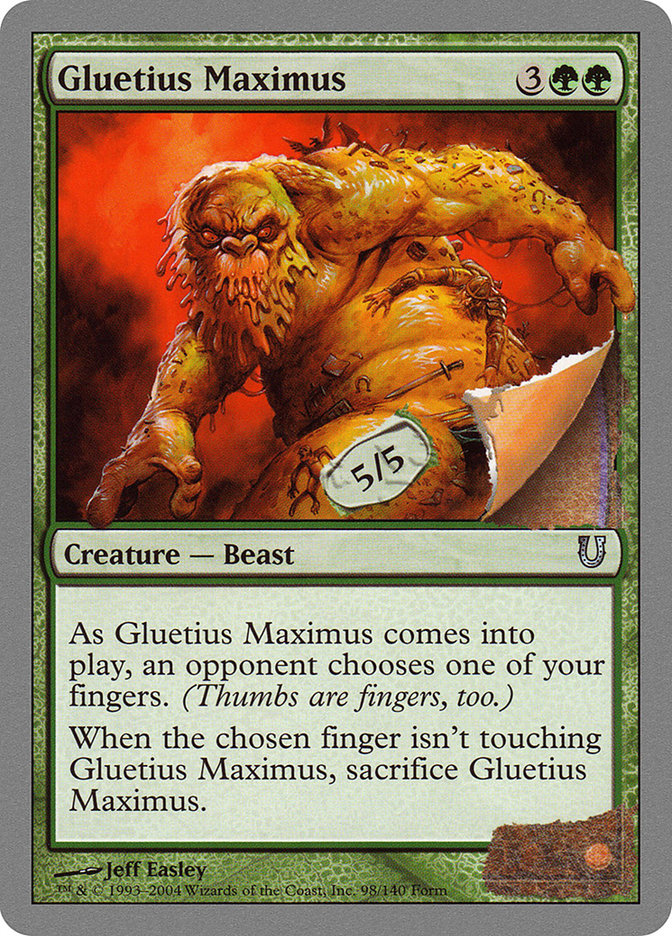 Gluetius Maximus by Jeff Easley #98