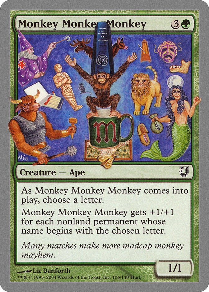 Monkey Monkey Monkey by Liz Danforth #104