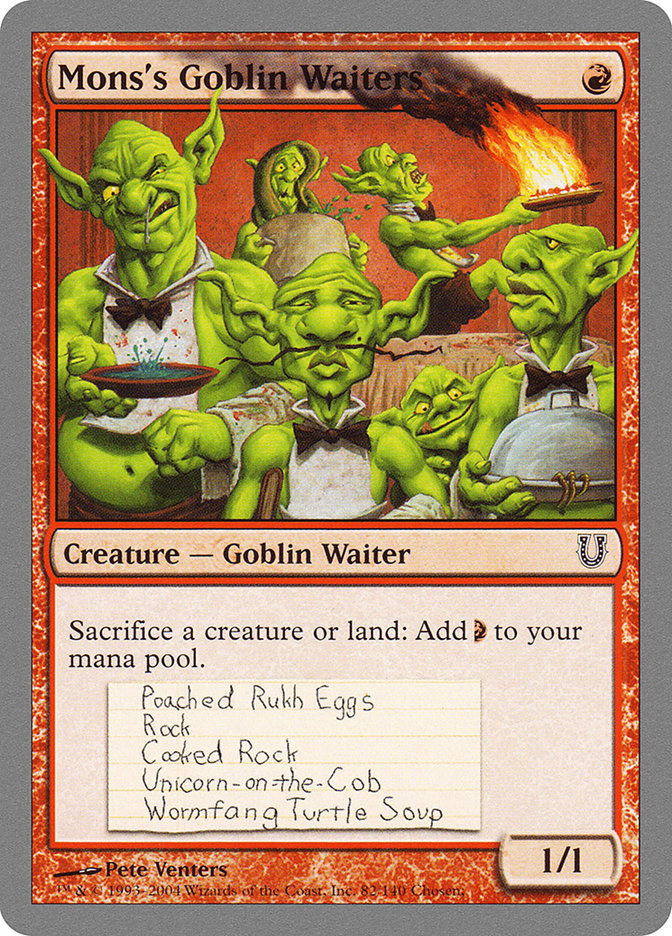Mons's Goblin Waiters by Pete Venters #82