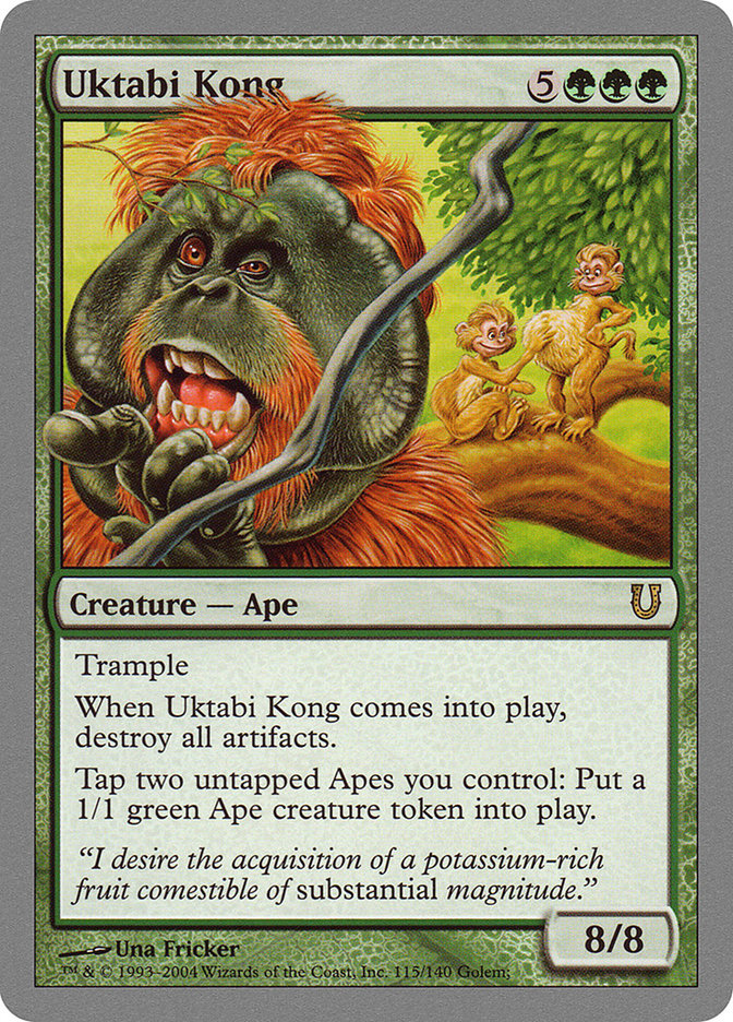 Uktabi Kong by Una Fricker #115