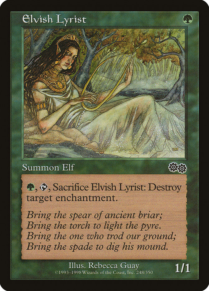 Elvish Lyrist by Rebecca Guay #248