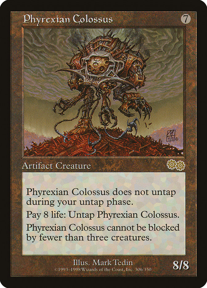 Phyrexian Colossus by Mark Tedin #305