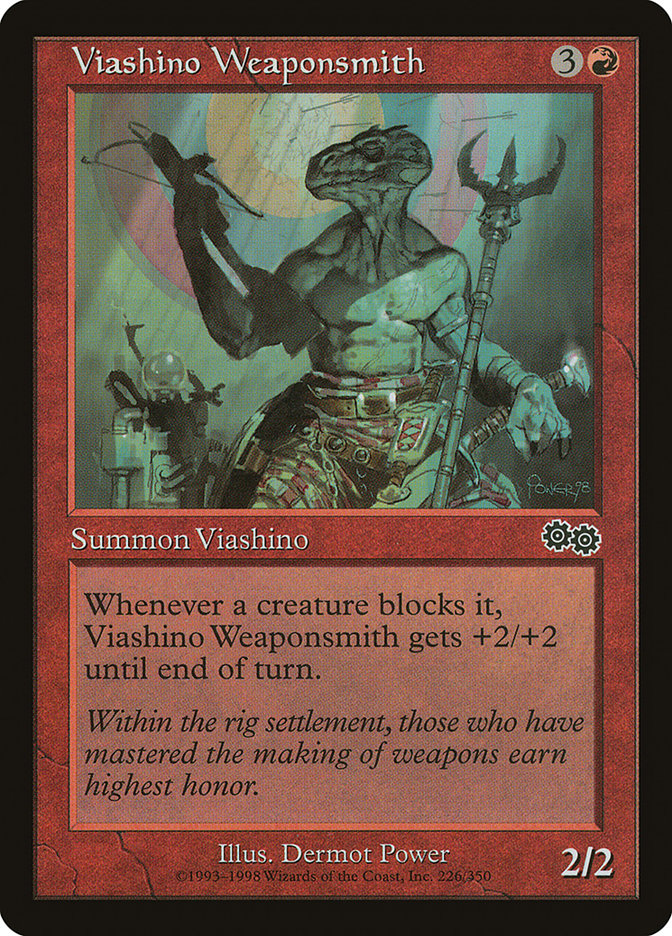 Viashino Weaponsmith by Dermot Power #226