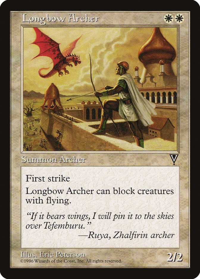 Longbow Archer by Eric Peterson #12