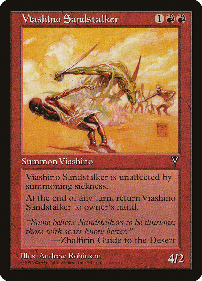 Viashino Sandstalker by Andrew Robinson #100