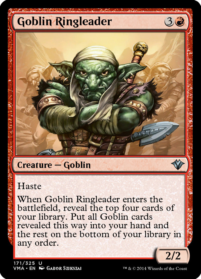 Goblin Ringleader by Gabor Szikszai #171