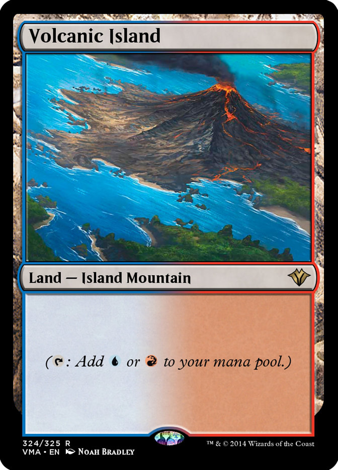 Volcanic Island by Noah Bradley #324