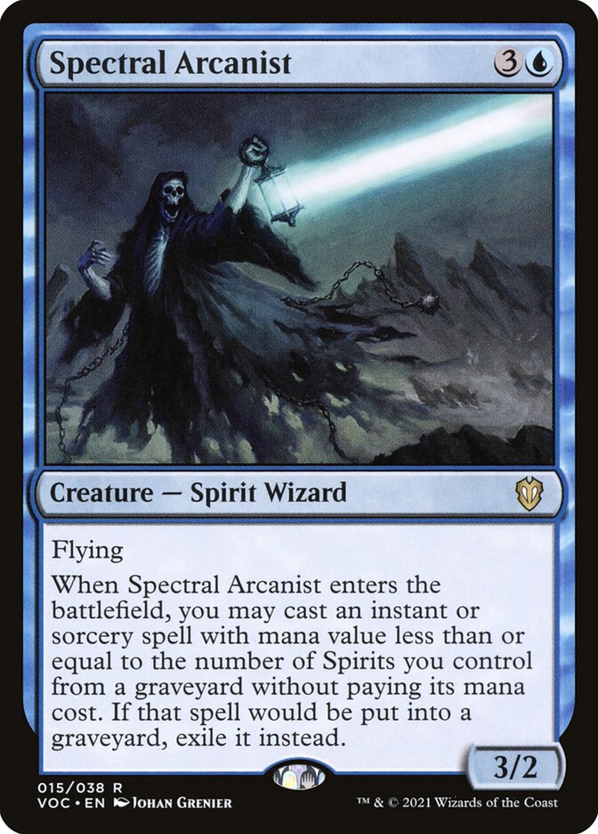 Spectral Arcanist by Johan Grenier #15
