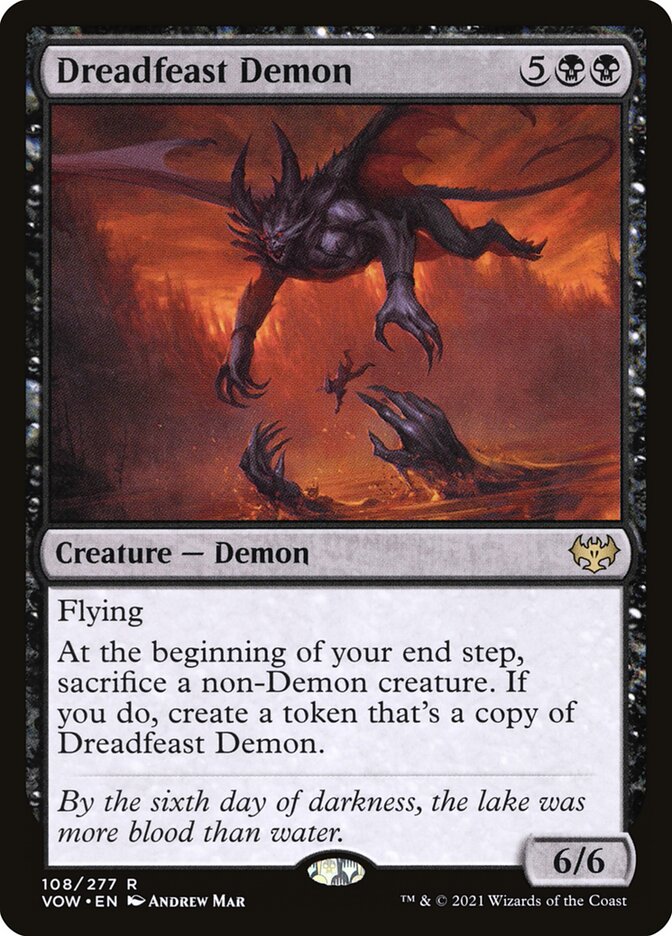 Dreadfeast Demon by Andrew Mar #108