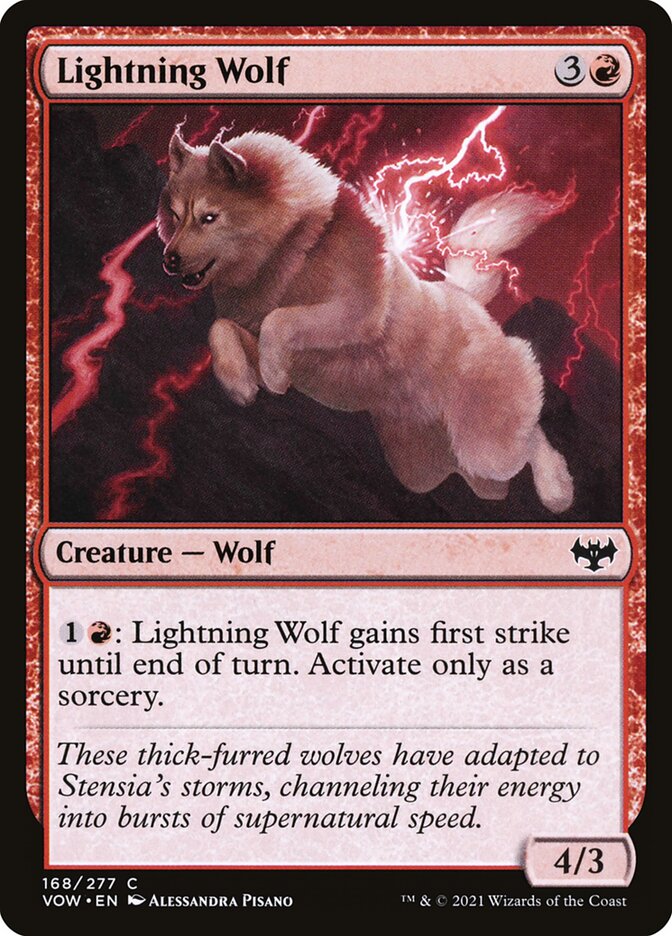 Lightning Wolf by Alessandra Pisano #168
