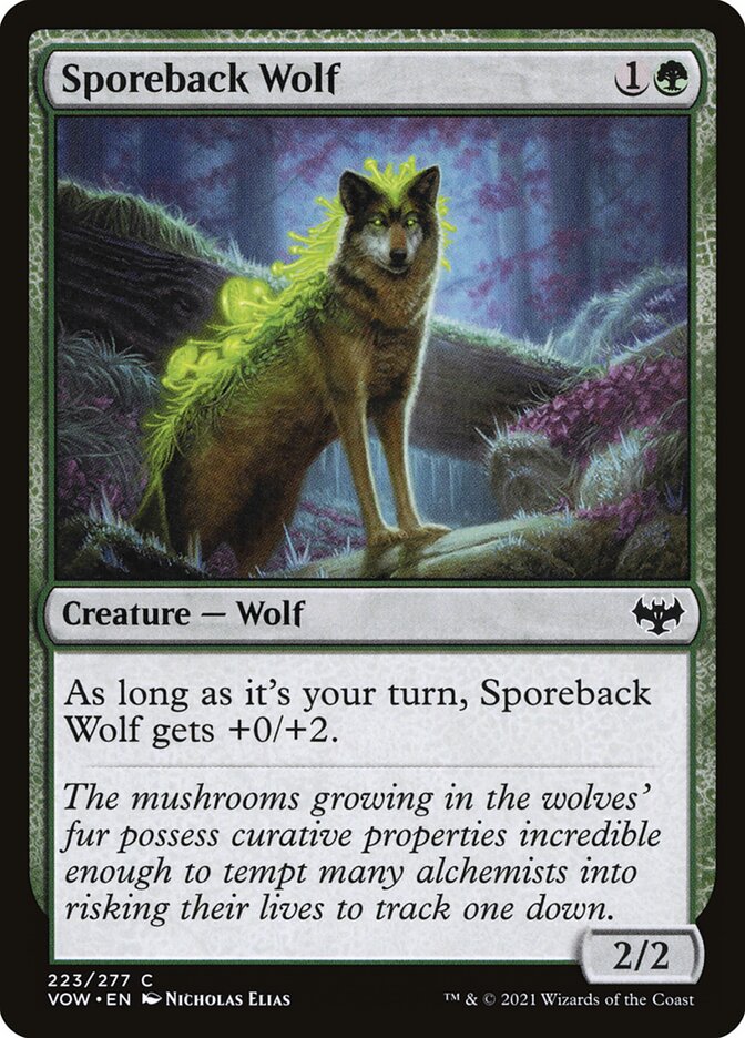 Sporeback Wolf by Nicholas Elias #223