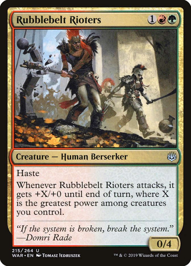 Rubblebelt Rioters by Tomasz Jedruszek #215