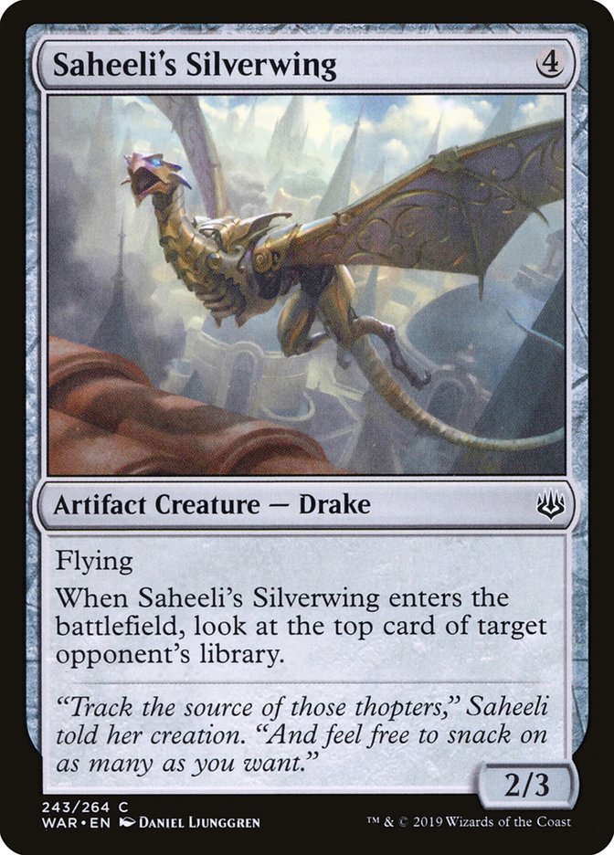 Saheeli's Silverwing by Daniel Ljunggren #243