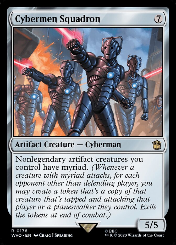 Cybermen Squadron by Craig J Spearing #176