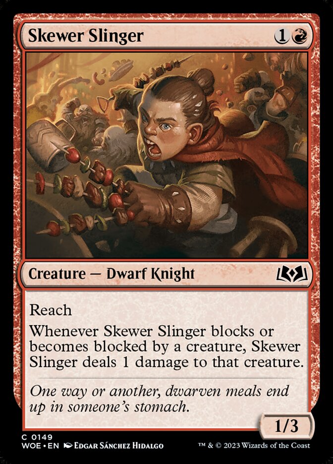 Skewer Slinger by Edgar Sánchez Hidalgo #149