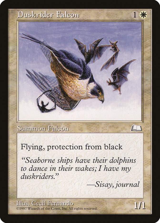 Duskrider Falcon by Cecil Fernando #12