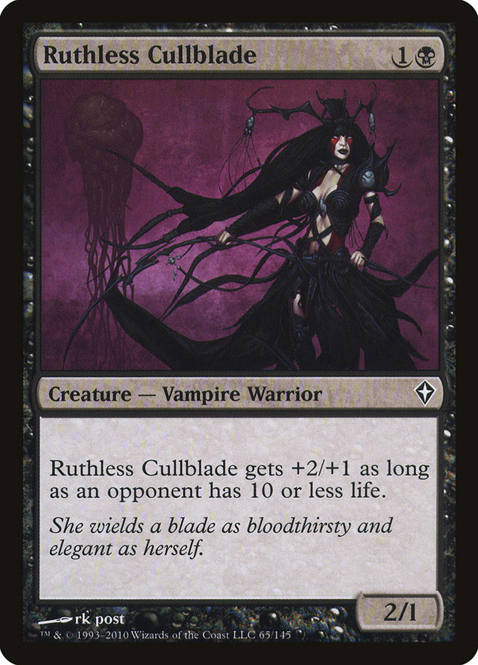 Ruthless Cullblade by rk post #65