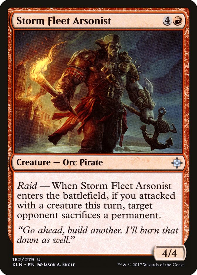 Storm Fleet Arsonist by Jason A. Engle #162