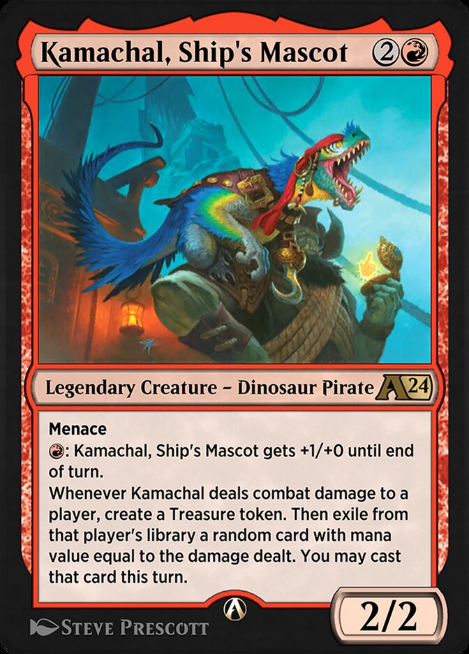 Kamachal, Ship's Mascot