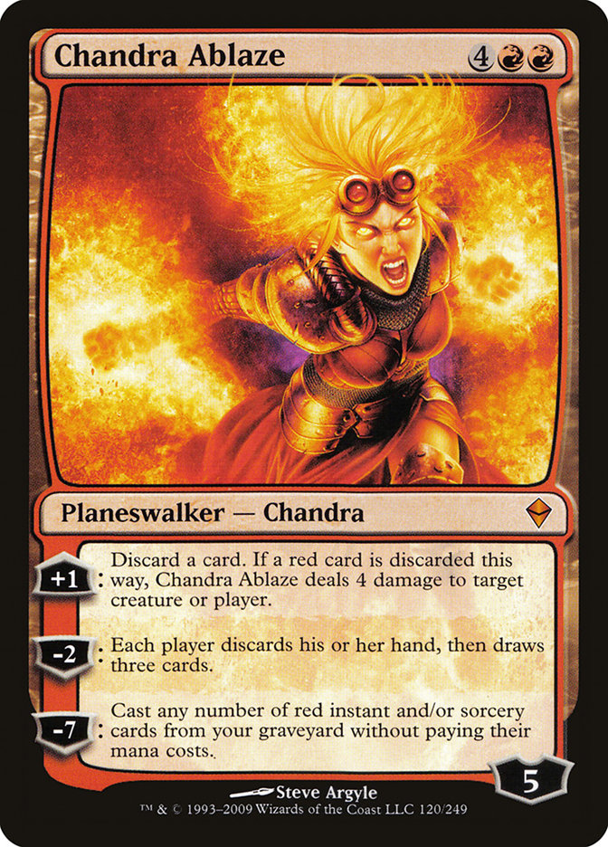Chandra Ablaze by Steve Argyle #120