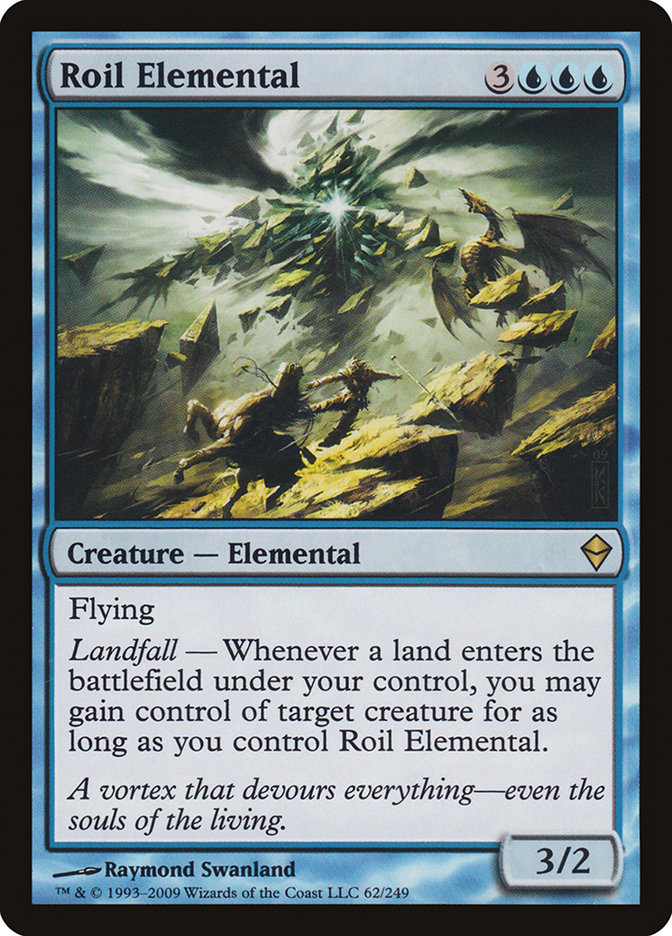 Roil Elemental by Raymond Swanland #62