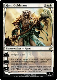 Details about   SEALED Ajani Goldmane White Planeswalkers 30 Card Deck Magic The Gathering