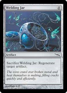 Welding Jar
 Sacrifice Welding Jar: Regenerate target artifact.