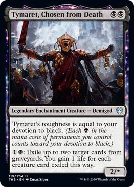tymaret, chosen from death Magic: The Gathering Arena Theros Beyond Death: A new black meta