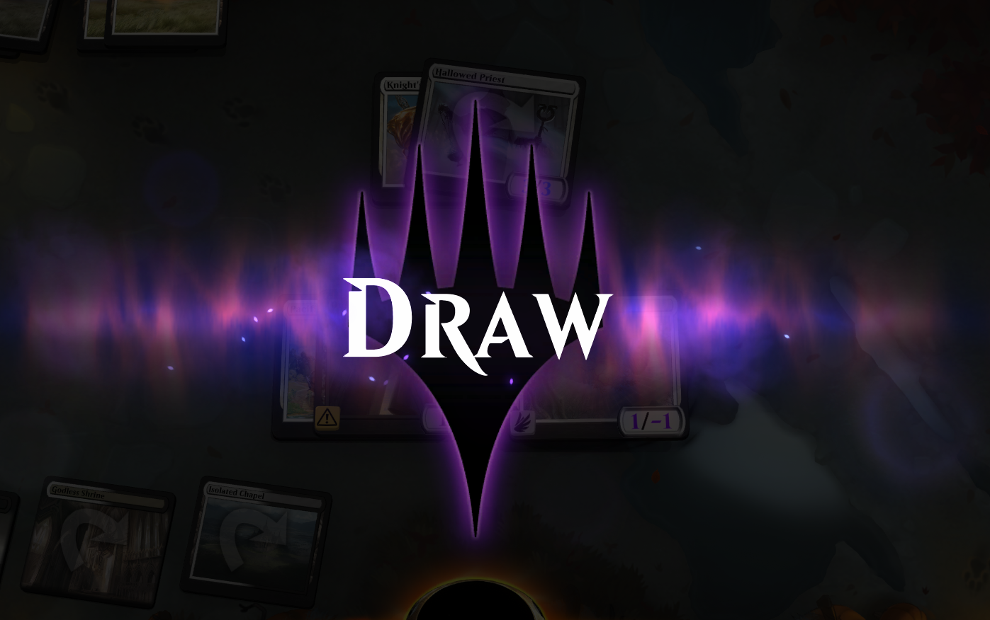 Yes, you can also draw in MTG Arena.